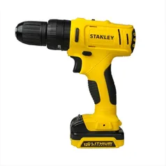 Parafusadeira/Furadeira de Impacto Stanley 12V Com Maleta SCH121S1K-BR  Bivolt