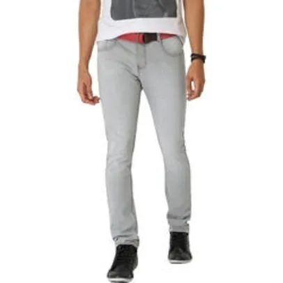 50 OFF -Calça Jeans Masculina Skinny Cinza40 | R$ 37