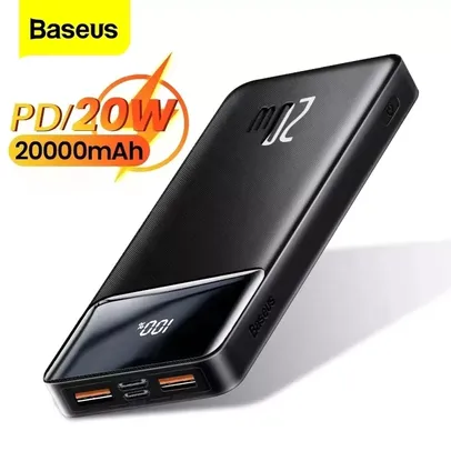 Carregador externo Baseus 20000 mah 15W 