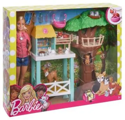 Saindo por R$ 180: Boneca Barbie Cuidadora Dos Bichinhos, Mattel, Barbie Profissões, Loira | Pelando