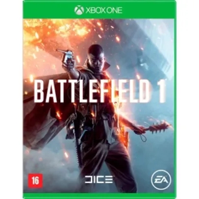 Game Battlefield 1 - Xbox One R$ 143,99 ou R$ 122,39 no cartão americanas​