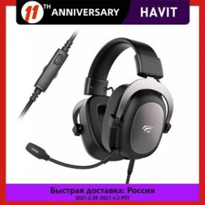 [Contas Novas] Headset Havit 2002D | R$94