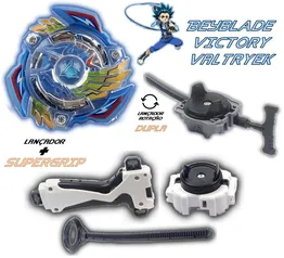 Beyblade Burst Valt Victory Valtryek Beyblade + Lançador Grip