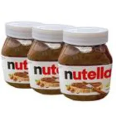 Kit 3 Nutella 650gr