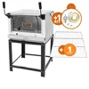 Imagem do produto KIT - Forno Gás Industrial Roma Inox FIRI80 + Grade Extra + Kit Gás