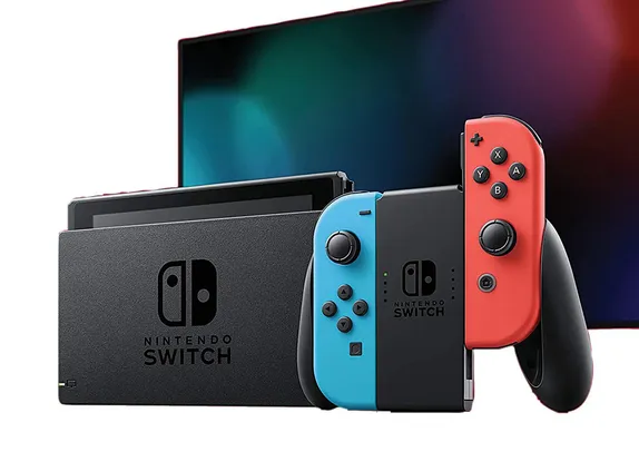 Console Nintendo Switch Vermelho e Azul