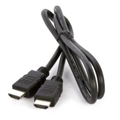CABO HDMI 1.4, 3D, HIGH DEFINITION MULTIMEDIA INTERFACE, 1M - R$1