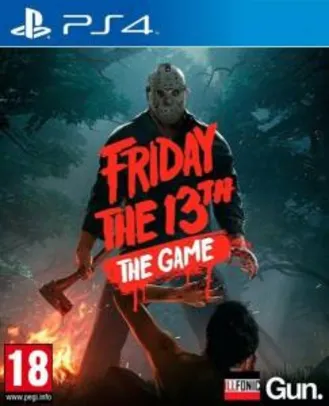 Friday the 13th: The Game Para PS4 | R$ 21