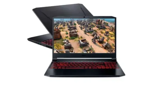 Notebook Gamer Acer Nitro 5 Intel Core i5 8GB - 512GB SSD 15,6” Full HD IPS NVidia GTX 1650 4GB