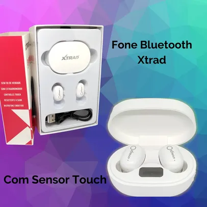 Fone de Ouvido Bluetooth Xtrad LC836