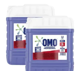 Kit 2 Sabão Liquido OMO Pro Lavanderia Profissional 7L 