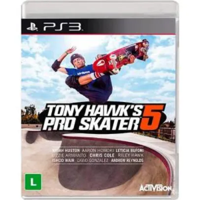 Tony hawk pro skate 5 - PS3 - R$20