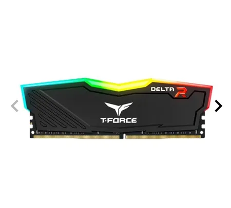 Memoria Team Group T-Force Delta RGB 8GB (1x8) DDR4 3200MHz, TF12D48G3200HC16F01