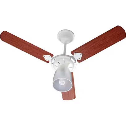 Ventilador de Teto Marbella 3P Cvm New Branco 138,7W BRANCO/MOGNO