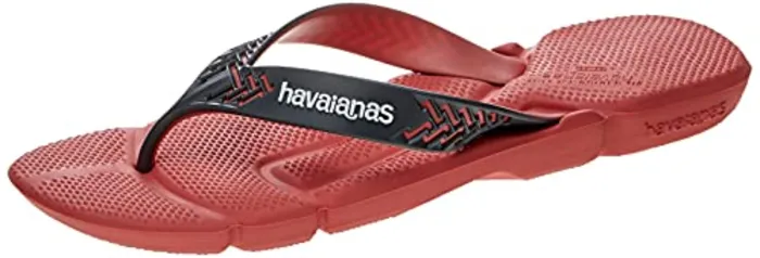 Chinelo Power 2.0, Havaianas, Masculino, Vermelho Crush/Vermelho Crush, 41/42