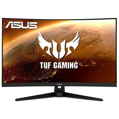 Monitor Gamer Asus TUF 31.5 LED 2K QHD, 165Hz, 1ms, HDMI e DisplayPort,  HDR, 120% sRGB, FreeSync Premium, Som Integrado, VESA - VG32VQ1B