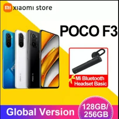 XIAOMI POCO F3 Versão Global 128/256gb | R$1653