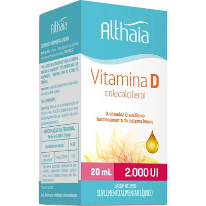 Vitamina D ALTHAIA 2.000UI por gota - GOTAS 20ML