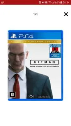 [Marketplace] Game Hitman: A Primeira Temporada Completa - PS4 - R$85