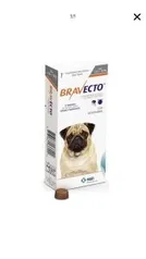 [NO APP] Bravecto Anti Pulgas e Carrapatos Para Cães de 4,5kg a 10kg R$108