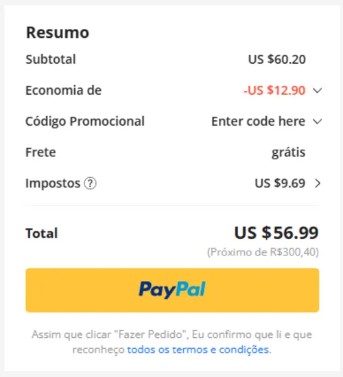 Imagen na descrição da promoção