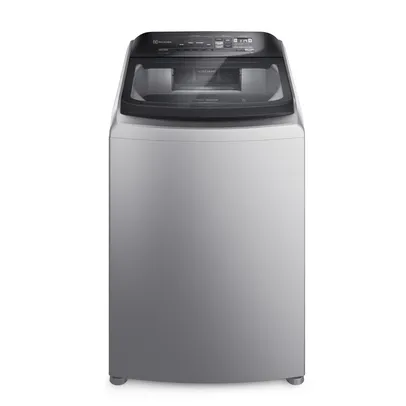 Máquina de Lavar Electrolux 17kg Prata Perfect Care Com Vapor e Painel Touch (LEH17)