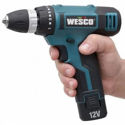 Parafusadeira Furadeira 12V Lítio Profissional WS2532 Bivolt Wesco