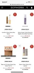 [SEPHORA] Urban decay com 50%off