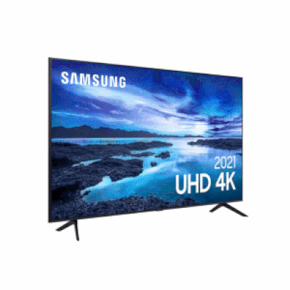 Smart TV 58 Samsung UHD Processador Crystal 4K 58AU7700