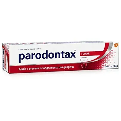 [R$ 11,84 SUPER/REC] Parodontax Creme Dental Flúor, 90g, Previne Sangramento Das Gengivas