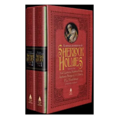 [C. Sub] As Novas Aventuras de Sherlock Holmes - Caixa | R$63