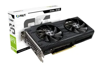 Placa de vídeo Palit GeForce RTX 3050, 8GB, GDDR6, 1320 MHz, 1777 MHz 