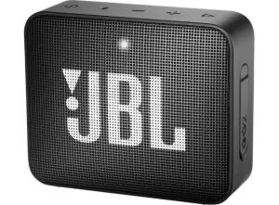 (App+cliente ouro) Mini Caixa de Som JBL GO 2 Bluetooth - Portátil 3W | R$178