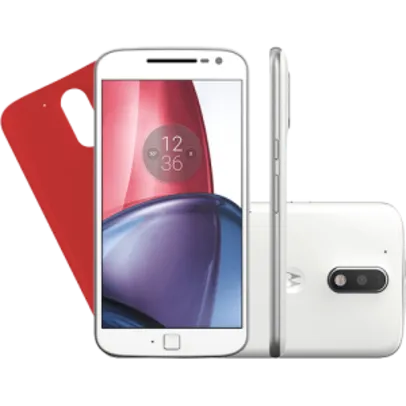 Smartphone Motorola Moto G 4 Plus Dual Chip Android 6.0 Tela 5.5'' 32GB Câmera 16MP por R$1053