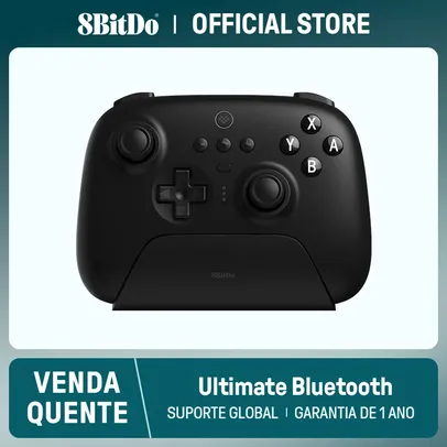 [Taxa inclusa/Moedas] 8BitDo Ultimate Bluetooth Gaming Controller PC Switch