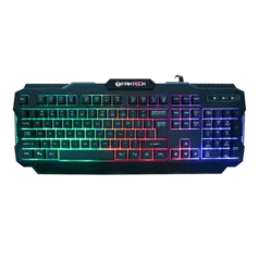 Teclado Gamer Fantech Hunter Pro, Rainbow, Black, K511 | R$76