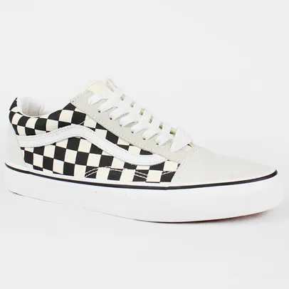 Tênis Vans Old Skool Checkerboard White Tam 39/43/45