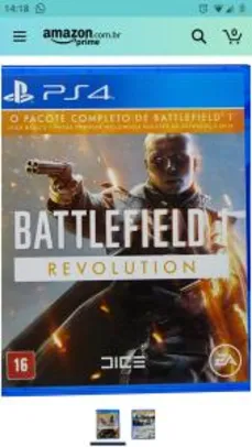 Battlefield 1 Revolution - Pacote Premium - PlayStation 4 | R$ 50