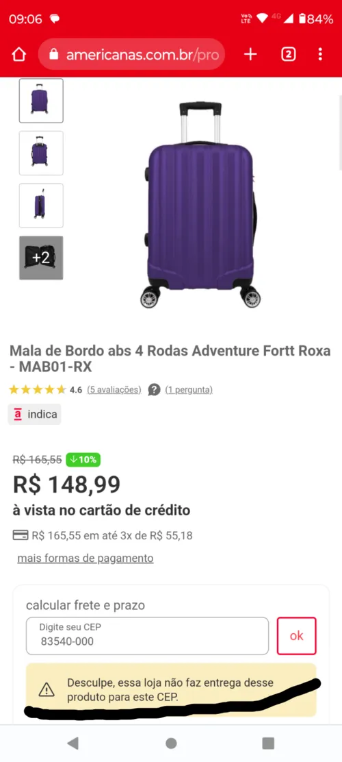 Imagen na descrição da promoção