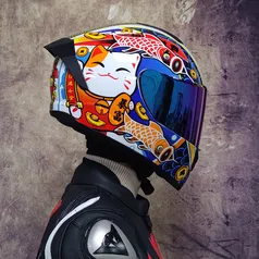 Capacete para motociclista