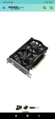 [Prime] Placa de Vídeo NVIDIA GeForce GTX 1650 D6 Ghost 4GB GDDR6 | R$1389