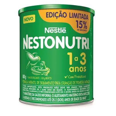 Fórmula Infantil Nestonutri 1+ 800g