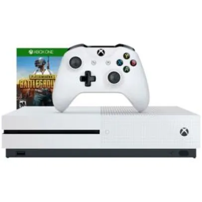 Xbox One S 1 tb + PUBG (Kabum) - R$1400