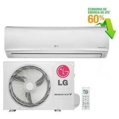 [Ponto Frio] Ar-Condicionado Split Inverter LG Libero E+ Frio 9.000 BTUs - 220V - R$1.414,55