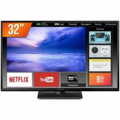 Smart TV LED 32" Panasonic TC-32FS600B HD | R$843