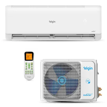 Ar Condicionado Split Inverter Elgin Hi Wall Eco II Frio HJFI09C2WB 9.000 BTUs