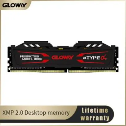 Memória gloway 16gb 2666mhz cl16 - R$250