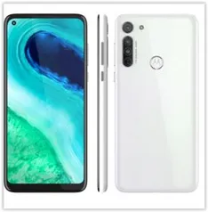 Smartphone Motorola Moto G8 Branco Prisma 64GB | R$ 1034