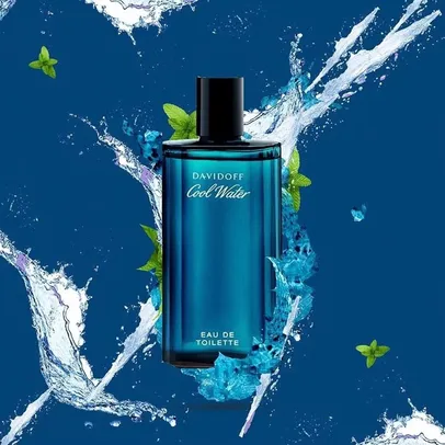 [Nível Ouro] Perfume Masculino Davidoff Cool Water EDT - 200ML