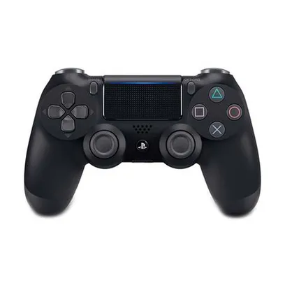 Product photo Controle Dualshock 4 Sony Preto Sem Fio - PS4